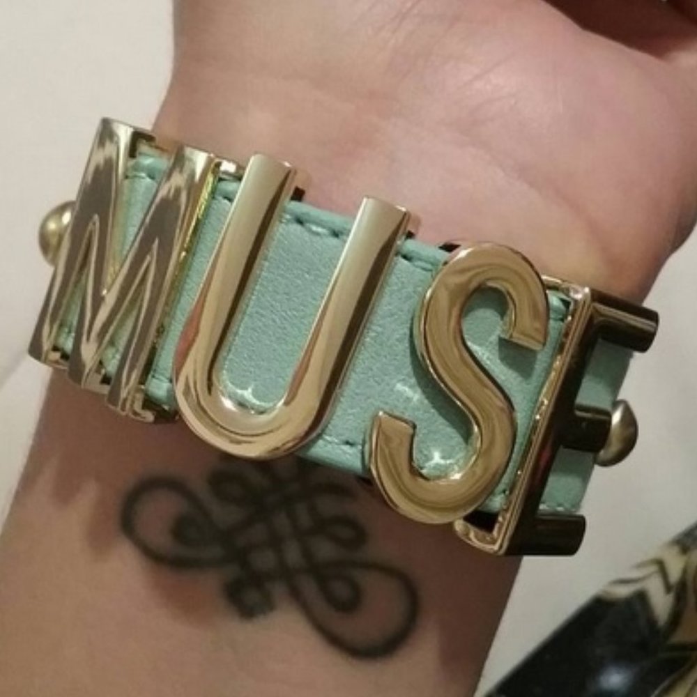 BCBGengeration MUSE Affirmation Bracelet Cuff, NWT!